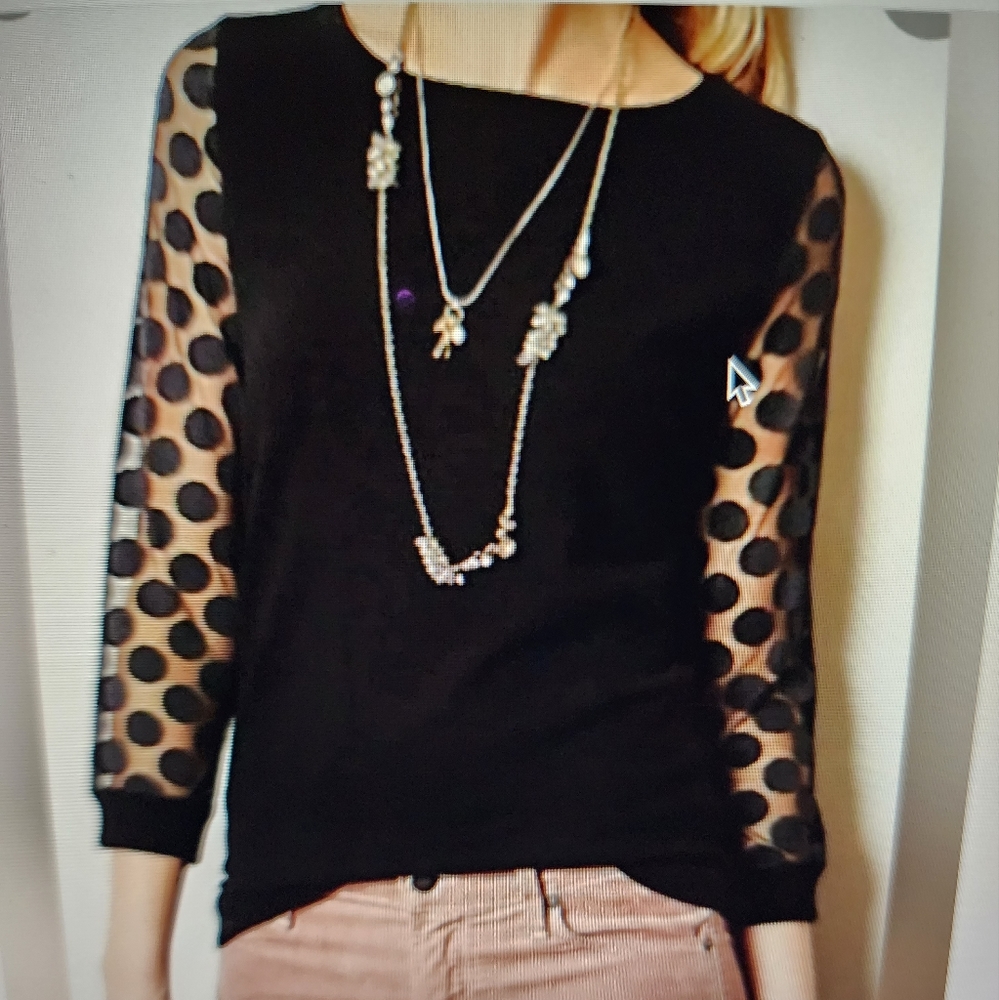 Anthropologie Sparrow Black Button Back Sweater Size XS